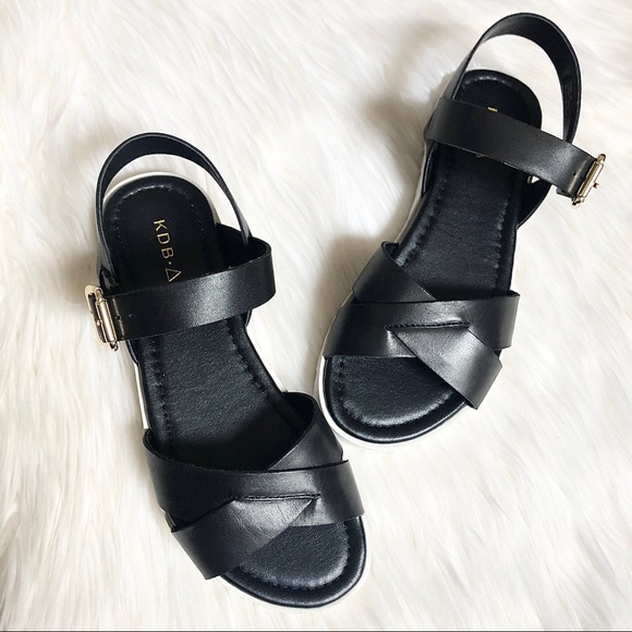 SOLD Anthro / KDB || Stars Leather Sandal - Picture 4 of 7
